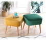 Atelier Del Sofa Moouv 7086 Puf de Terciopelo Verde
